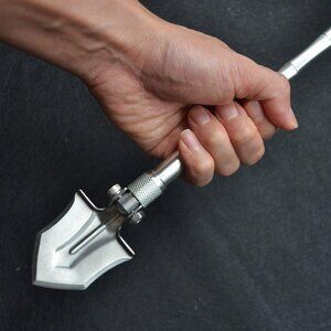 Mini Shovel Foldable Detachable Portable Small Hand Shovel(1 Set)